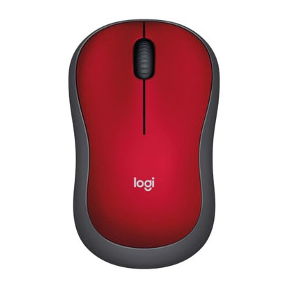 Logitech M185 Wireless Mouse, 2.4GHz with USB Mini Receiver, 12-Month Battery Life, 1000 DPI Optical Tracking, Ambidextrous PC/Mac/Laptop - Swift Gray